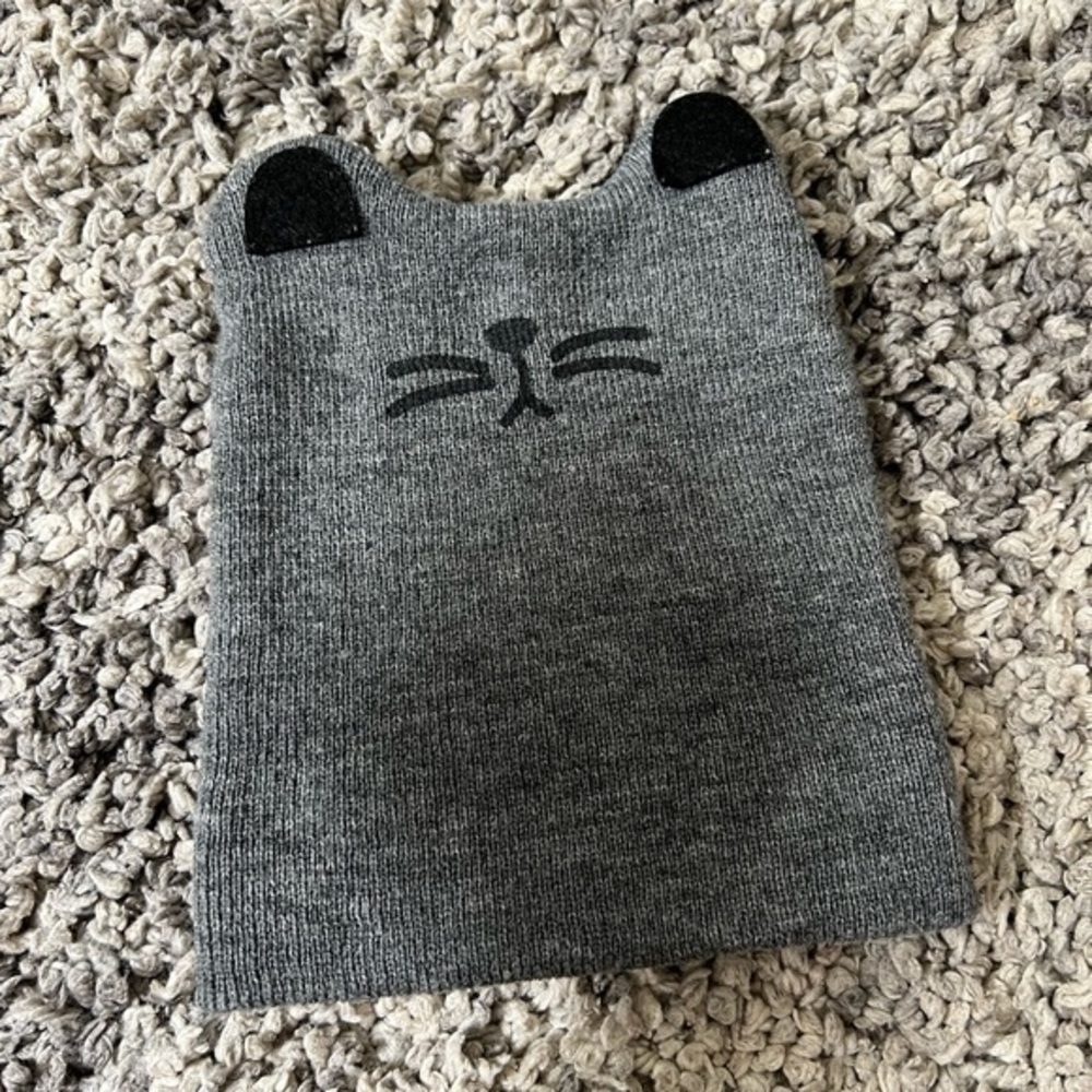 Baby boy grey hat